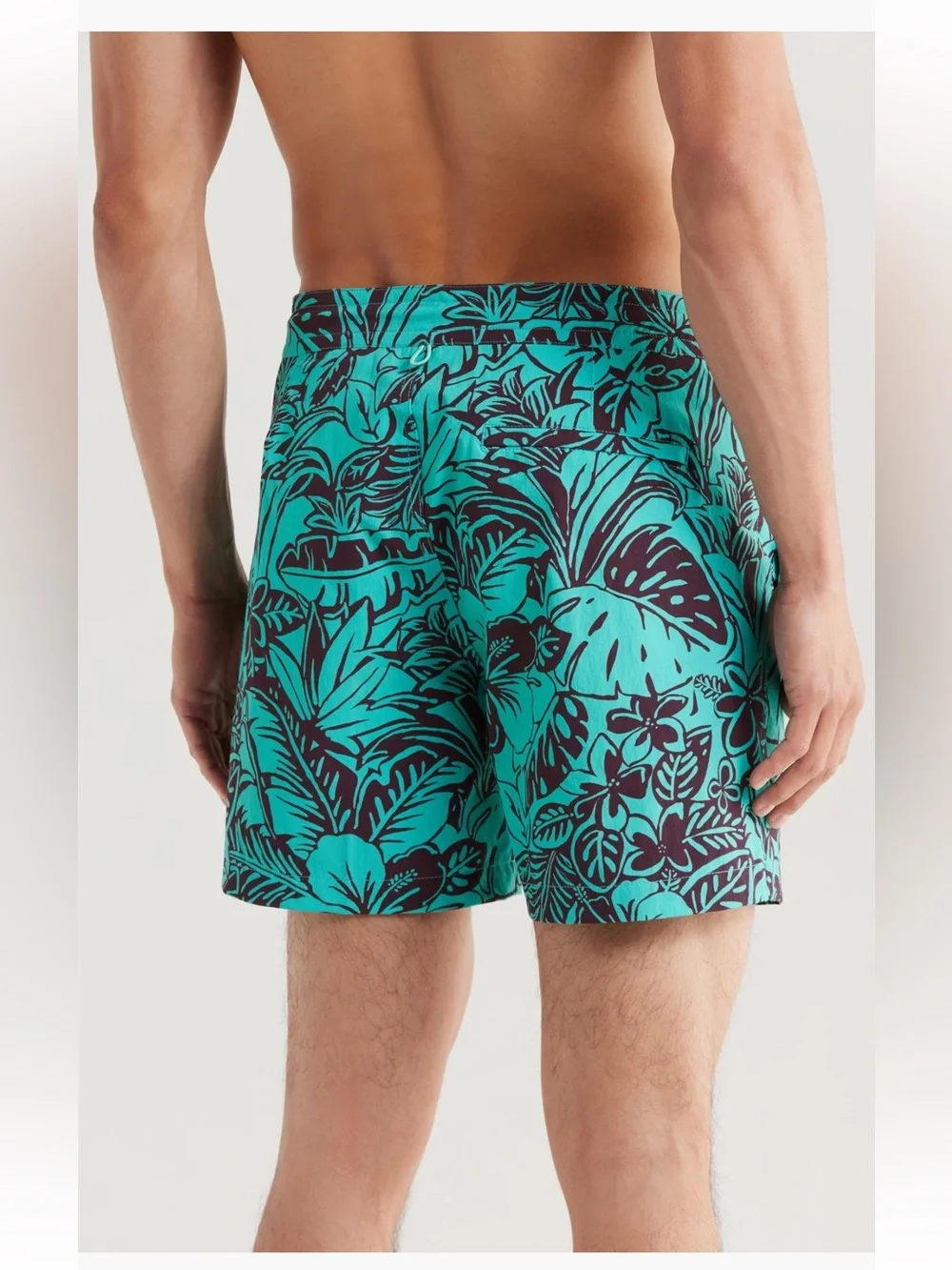 Tori Richard Flower Pool Swim Trunks shorts floral tropical Hawaiian size 36 NWT